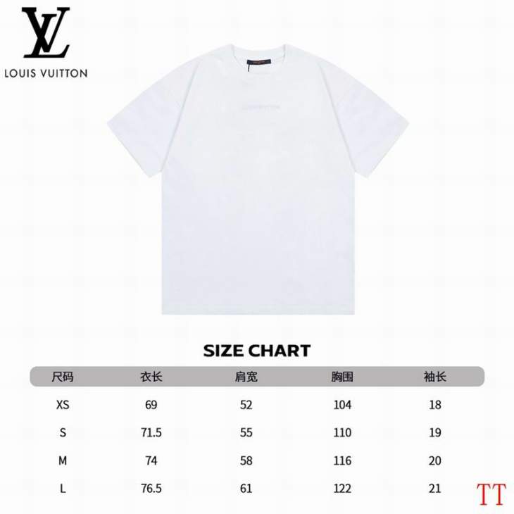 Picture of Louis Vuitton T Shirts Short _SKULVXS-L20tx587003